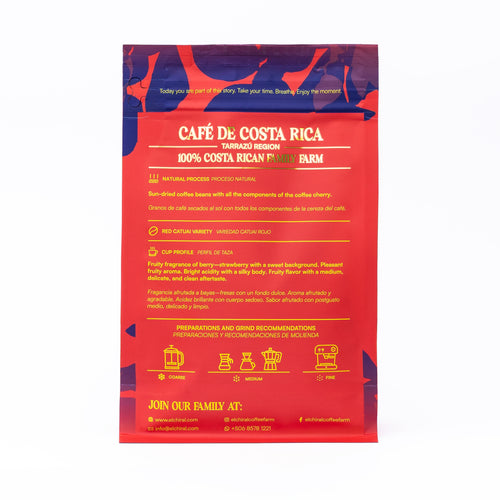 Café El Chiral Tueste Medio Proceso Natural Tarrazú 250g(8.8oz)