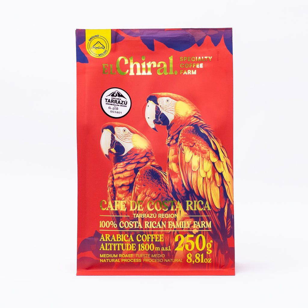 Café El Chiral Tueste Medio Proceso Natural Tarrazú 250g(8.8oz)