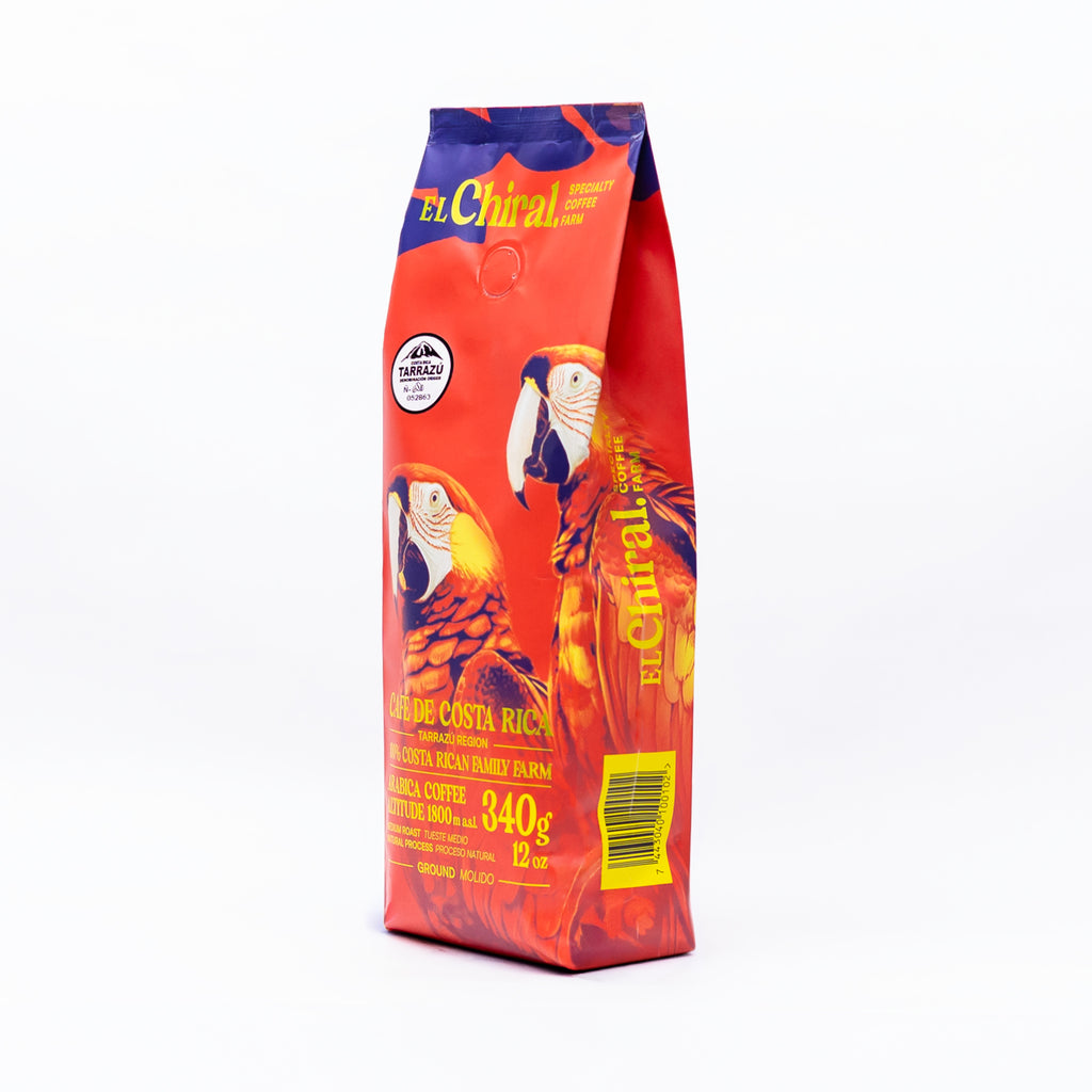 Café El Chiral Tueste Medio Proceso Natural Tarrazú 340g(12oz)