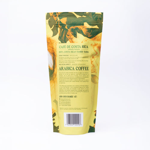 Café El Chiral Tueste Medio Proceso Miel Tarrazú 340g(12oz)