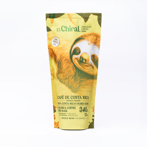 Café El Chiral Tueste Medio Proceso Miel Tarrazú 340g(12oz)