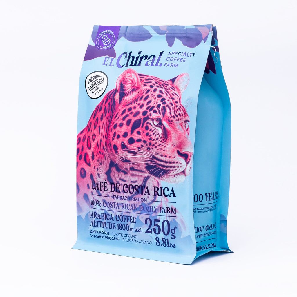 Café El Chiral Tueste Oscuro Proceso Lavado Tarrazú 250g(8.8oz)