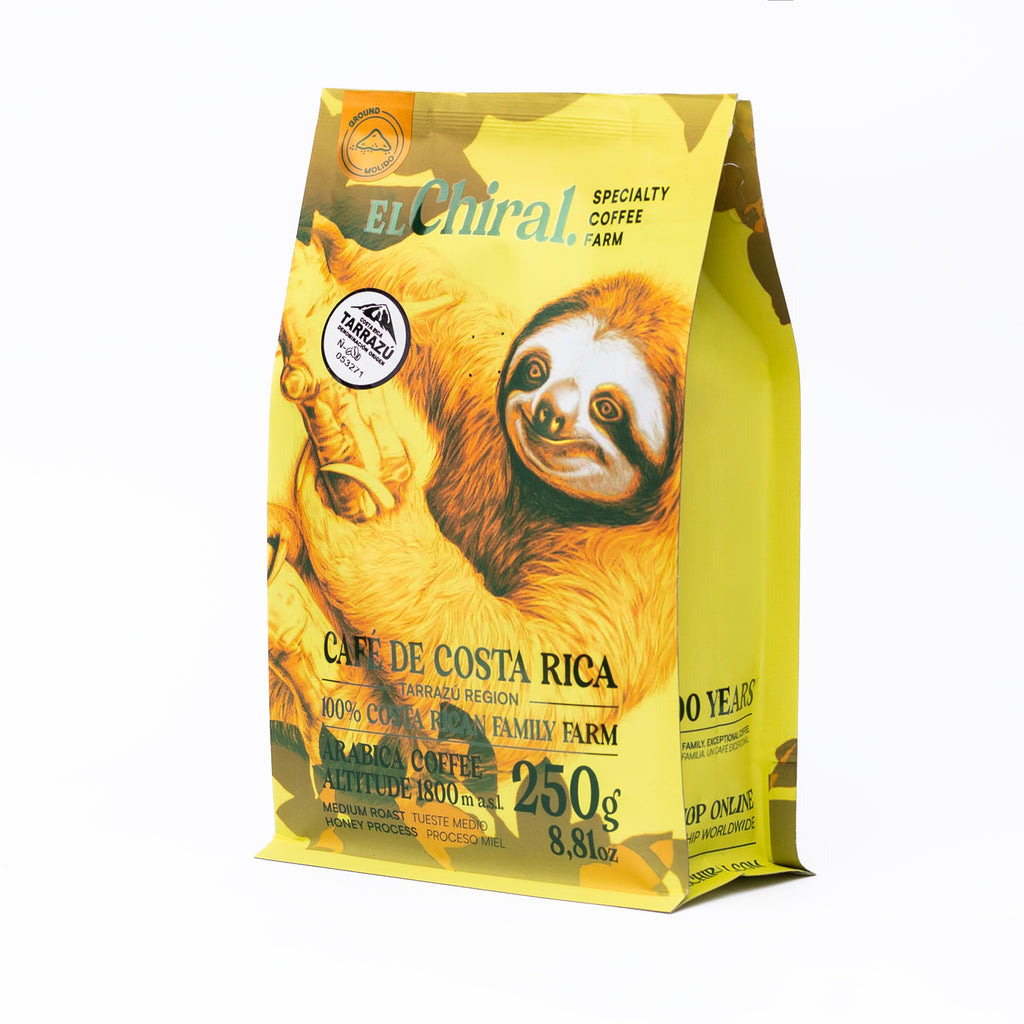 Café El Chiral Tueste Medio Proceso Miel Tarrazú 250g(8.8oz)
