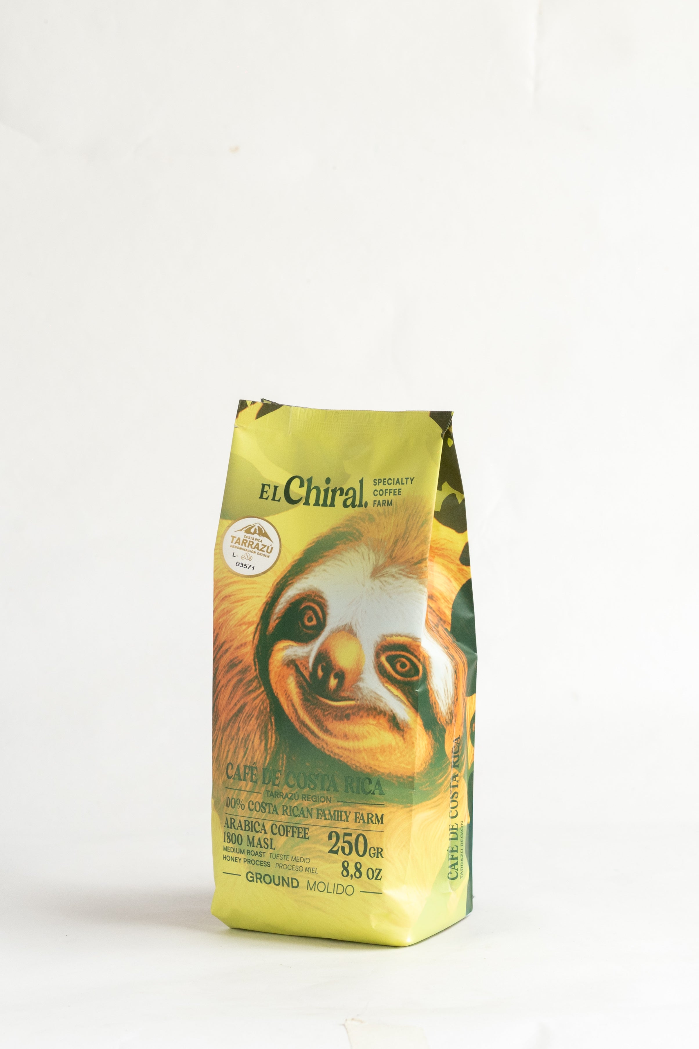 Café El Chiral Tueste Medio Proceso Miel Tarrazú