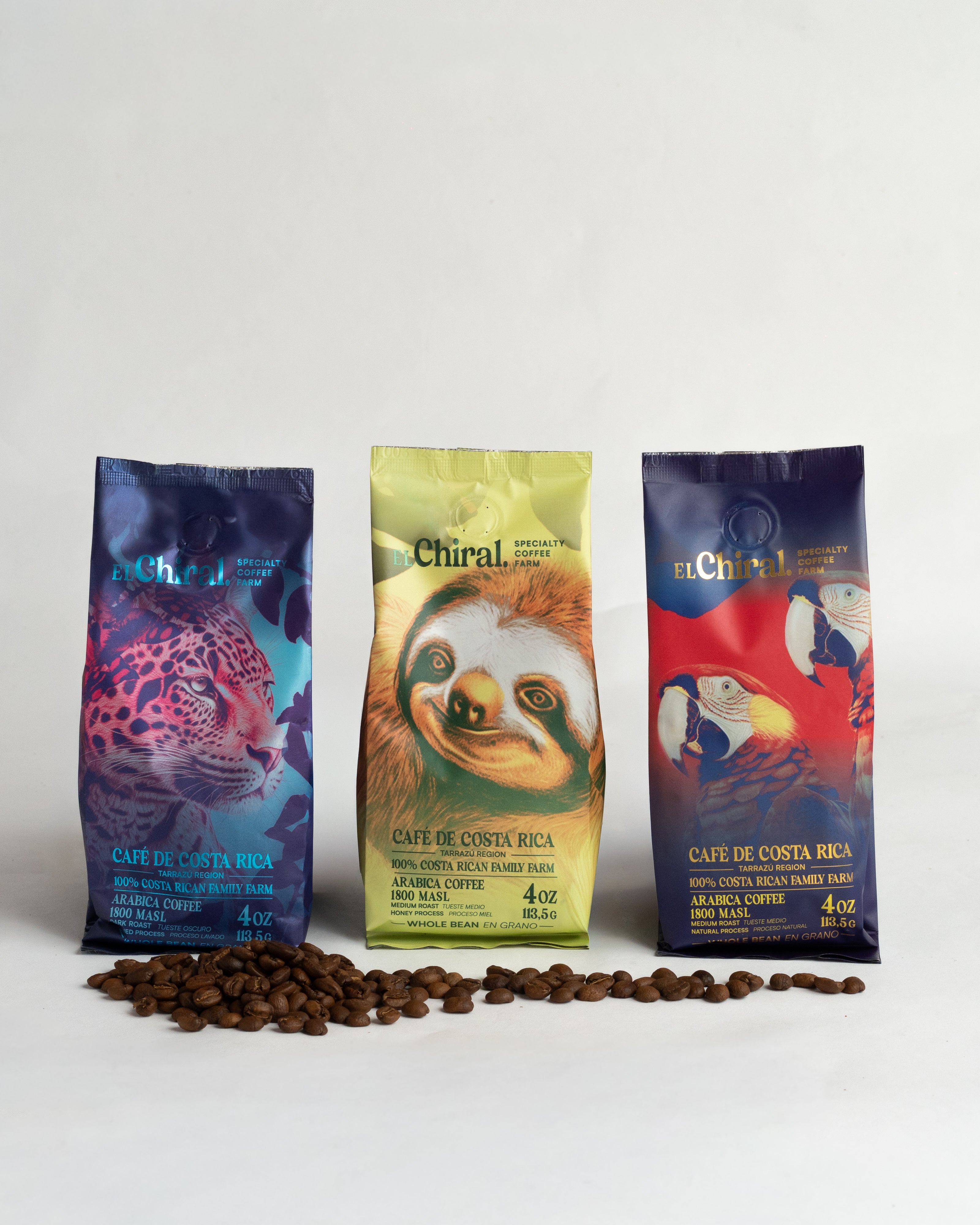 3Pack Café El Chiral Tarrazú 113,5g